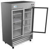 54 in. Two-Door Reach-In Refrigerator - 47 Cu Ft. RIR-2D-GD